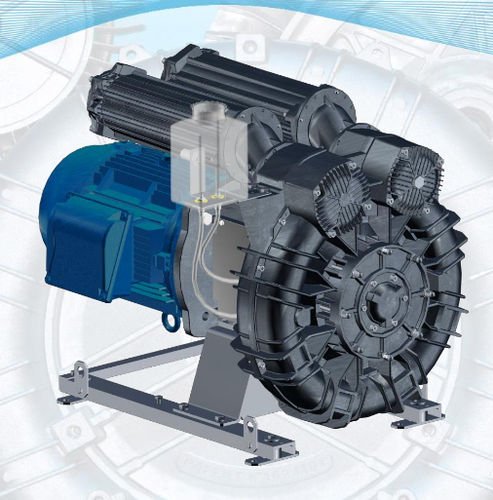 Воздуходувка серии К МС - ГОРбоковые каналыодноступенчатаяалюминий
