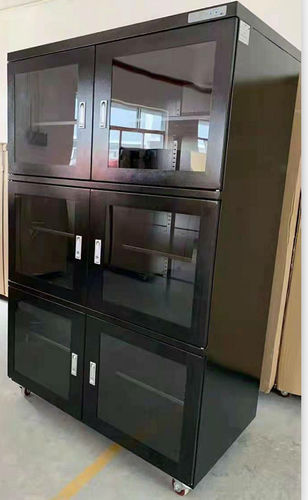 Шкаф складской AS-1428 на роликах, с контролем влажности