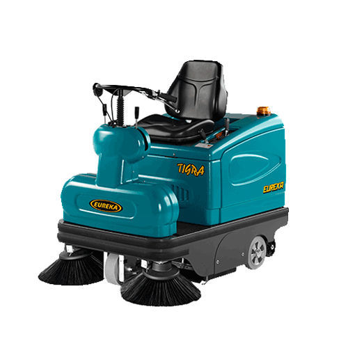 Подметально-уборочная машина TIGRAэлектрическаядля дома и улицы