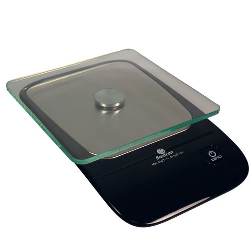 Весы со светодиодным дисплеем GLASSKSfoodbenchtopна батарейках