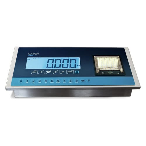 LCD display weight indicator GI410iPRINTIP54stainless steelmultifunction