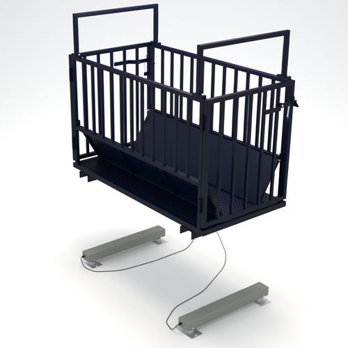 Платформенные весы BRGHс отдельным индикаторомдля скота повышенной прочности