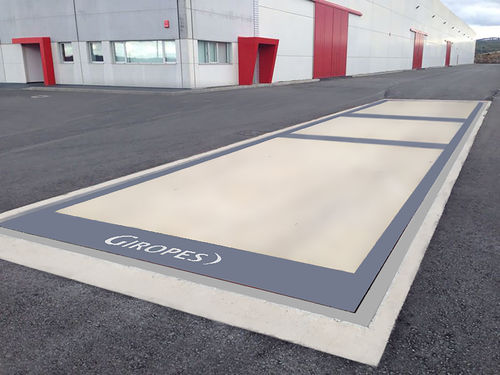 Весы для грузовиков BPCTH приямок в сборедля транспортных средствбетон