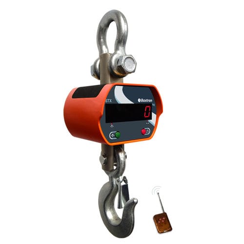 Крановые весы со светодиодным дисплеем STXдля тяжелых условий эксплуатациис аккумуляторомкомпактный