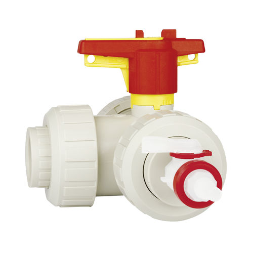 Шаровой кран S4 ручнойPTFEEPDM