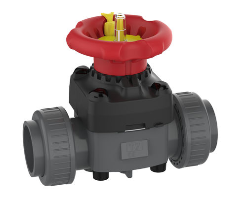 Мембранный клапан Т7 ручной с фланцевой резьбой