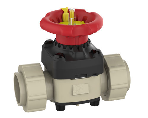 Мембранный клапан Т7 с ручным запорным фланцем