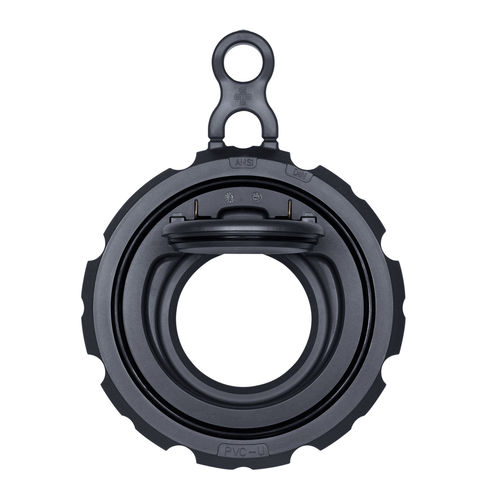 Клапан обратный поворотный К6 пластина ПВХГоризонтальный