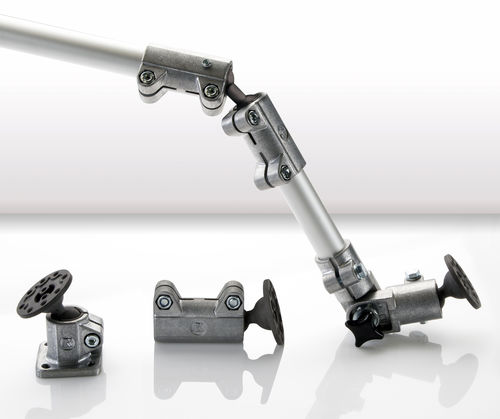 Соединитель для круглой трубки Цельные зажимыиз алюминия, шарнирные