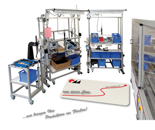 Сборочное рабочее место RK LEAN SOLUTIONкомплектование заказовдля обработки материаловдля сборки/разборки