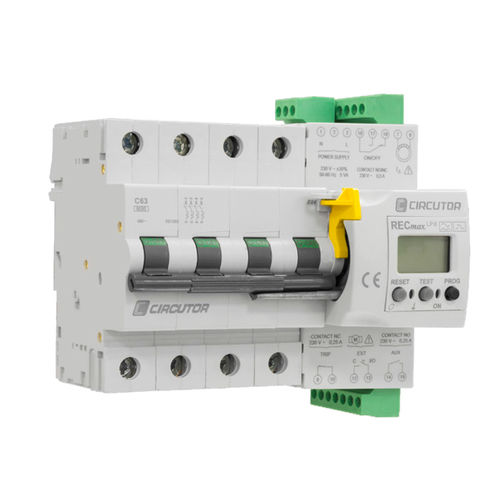 Дифференциальный автоматический выключатель серии RECmaxLPDс защитой от утечки на землютрехфазныйоднофазный