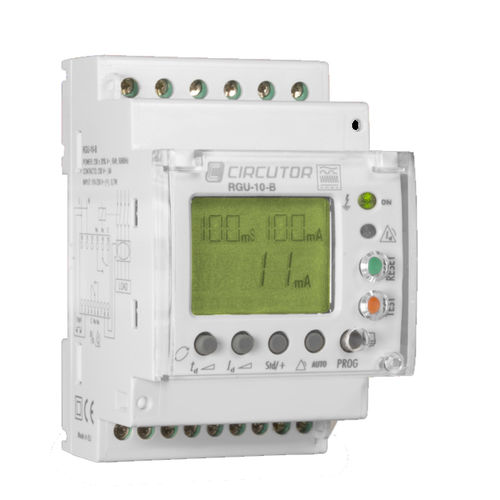 Реле контроля утечки на землю РГУ-10Бтрехфазноепеременного/постоянного токаоднофазное