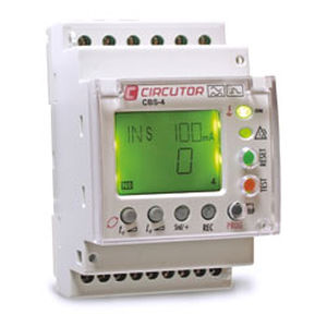 Реле защиты от утечки на землю серии CBS4, цифровое, программируемое на DIN-рейку
