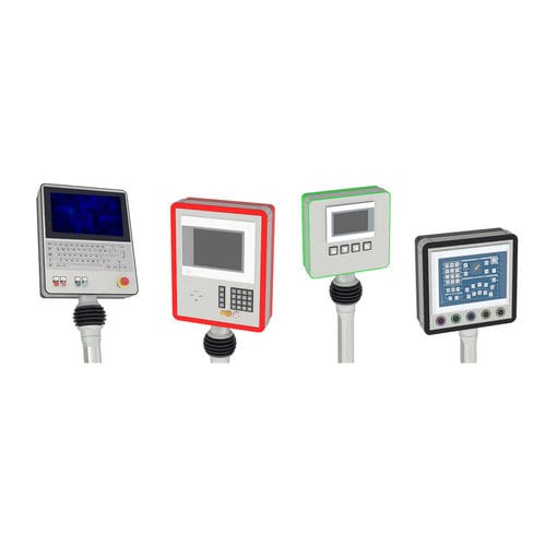 Корпус для скрытого монтажа B&Rпрямоугольный HMI