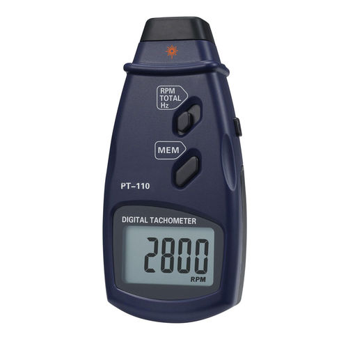Лазерный тахометр ПТ-110ручной карманныйс ЖК-дисплеем