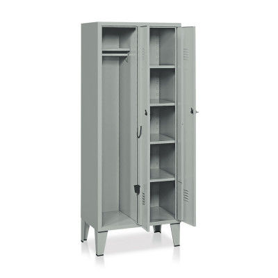 Storage cabinet E303with legsdouble-doorsheet steel