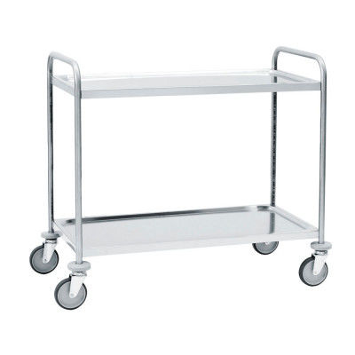 Stainless steel trolley C2002 levels