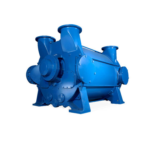 Жидкостно-кольцевой вакуумный насос серии 2ВЕ4 со смазкой, одноступенчатый химический процесс