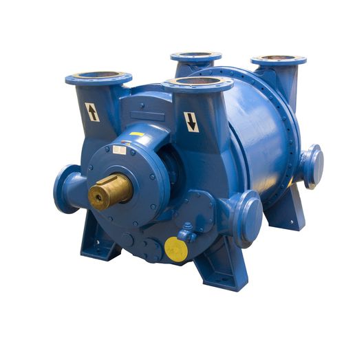 Жидкостно-кольцевой вакуумный насос серии 2ВЕ1 со смазкой, одноступенчатый всасывания