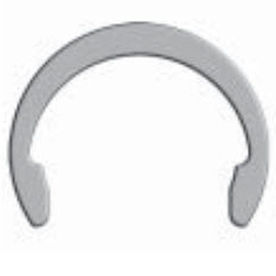 Внешнее стопорное кольцо серии MC