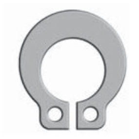Наружное стопорное кольцо серии SHF, с запрессовкой