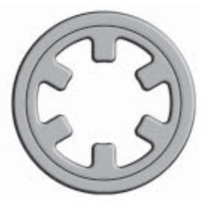 Внешнее стопорное кольцо серии TX с запрессовкой