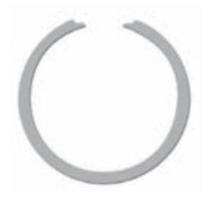 Metric retaining ring HBH seriesinternalconstant section