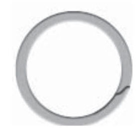 Spiral retaining ring MCR seriesexternalmetric