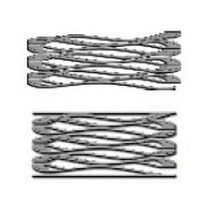 Compression spring WSL seriesflat wirewavesteel