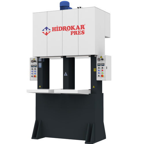 Гидравлический пресс HKH моторизованный формовочныйH-образная рама