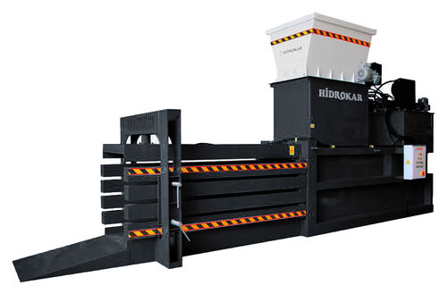 Горизонтальный пресс-подборщик HKBканальный с верхней загрузкой для картона