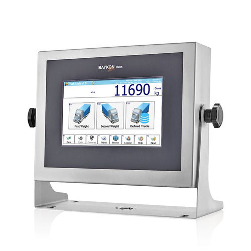 LCD display weighing terminal BX65with touchscreenbenchtopwall-mount