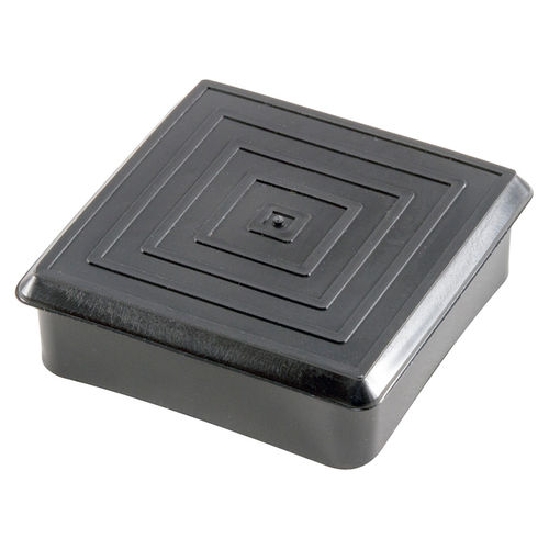 Заглушка трубная квадратная серии ФПквадратная муфта из полиэтилена низкой плотности (ПЭВД)