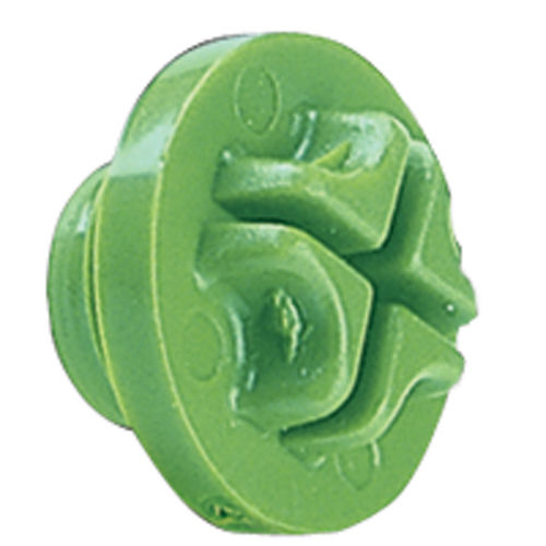 Пробка со шлицом серии MSPс круглой резьбой из полиэтилена высокой плотности (ПЭВП)