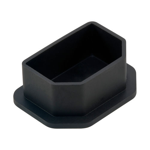 Вилка электрического разъема серии IECпрямоугольная с наружной резьбой из полиэтилена низкой плотности (ПЭНП)