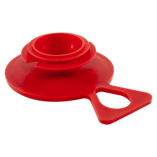 Заглушка с язычком серии UPP с ребристыми патрубками из полиэтилена низкой плотности (ПЭВД)