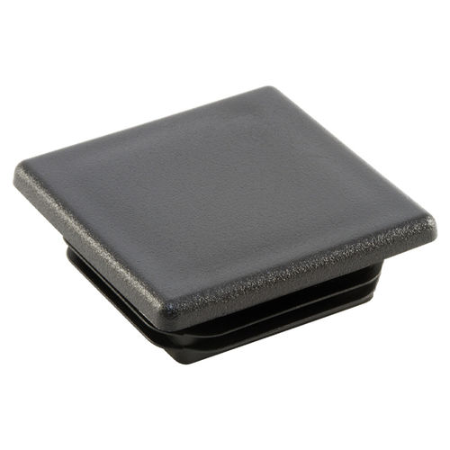 Квадратная трубная заглушка серии SQR ребристая коническая квадратная