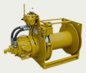 Пневматическая лебедка 211 - 378 л/с | роторный барабан серии WA