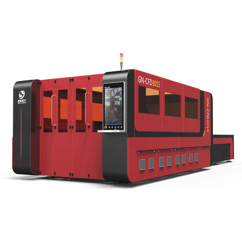Станок для лазерной резки волоконным лазером GN-CFD-3015для листового металла с ЧПУ
