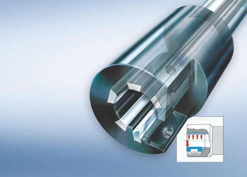 Расточной инструмент со сменными пластинами