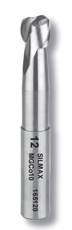 Фрезы сферические серии 165s, 765sсплошные,2-зубые