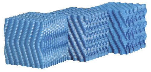 Plastic structured fill block KFP-SP seriesfor cooling towers