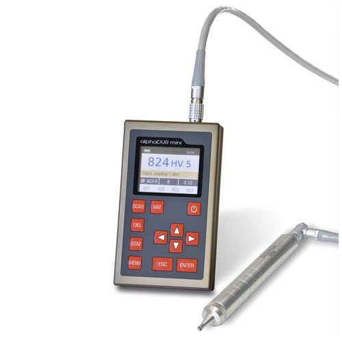 Твердомер по Виккерсу альфаDUR мини портативныйметаллическийдля цветных металлов
