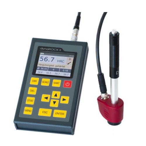 Твердомер Leeb dynaROCK IIпортативныйметаллЖК-дисплей с цифровым дисплеем