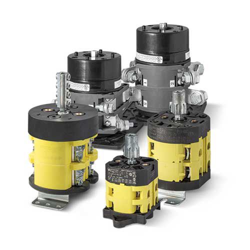 Кулачковый электрический выключатель серии Phoenix для монтажа на панели