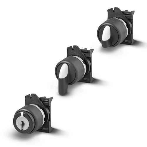 Lever switch rotarykey lock