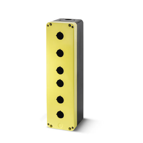 Прямоугольный шкаф PQ06K - Custodia a 6 fori IP65пластикIP65пустой