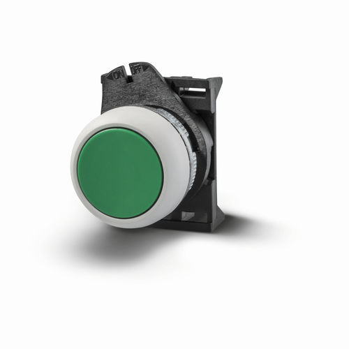 Сенсорный кнопочный переключатель PPRN2GL4X - Pulsante rasato ø22 NEMA 4-4XNEMAMomentaryзаподлицо