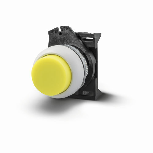 Сенсорный кнопочный переключатель PPSL3GL4X - Pulsante sporgente luminoso ø22 NEMA 4-4x без фиксации с удлиненной защитой