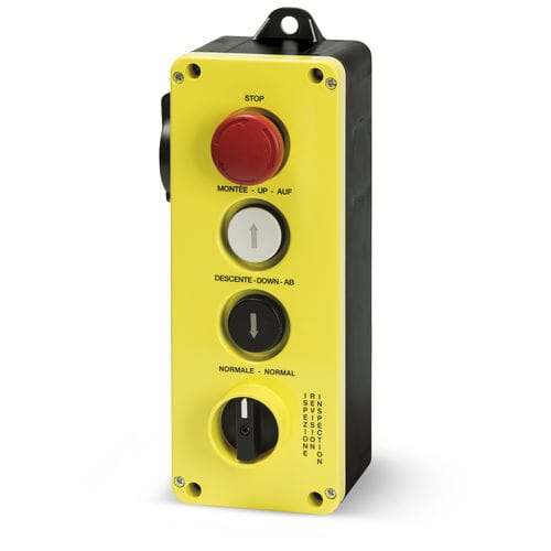 Пульт подвесной 4-кнопочный GM441NIP65с поворотной разблокировкойдля лифта